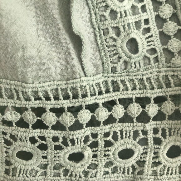 ZAUFUL light green dress - Picture 4 of 7